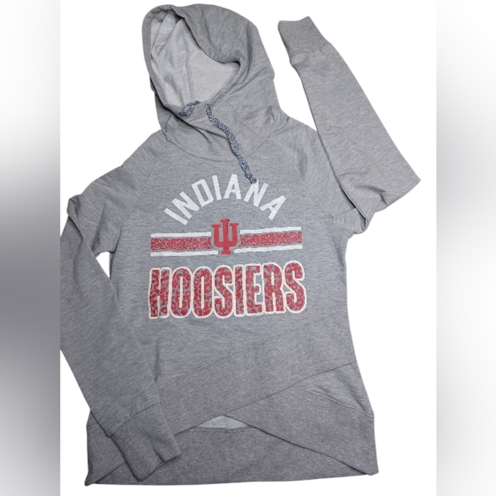 Gen 2 Juniors Indiana Hoosiers Light Weight Gray Hoodie